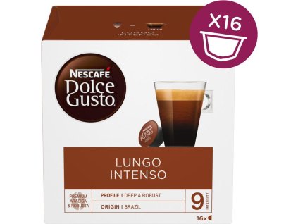 NESCAFÉ Dolce Gusto® Lungo Intenso kávové kapsle 16 ks