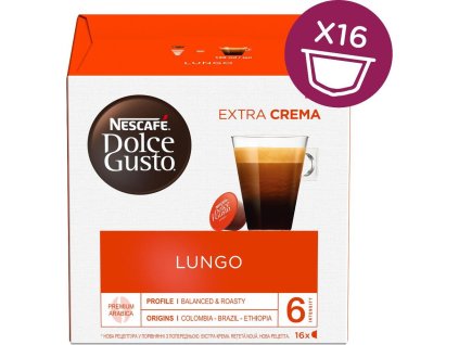 NESCAFÉ Dolce Gusto® Lungo kávové kapsle 16 ks