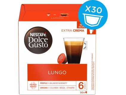 NESCAFÉ Dolce Gusto® Lungo kávové kapsle 30 ks