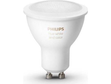 Chytrá žárovka Philips Hue Bluetooth 5,7W, GU10, White and Color Ambiance