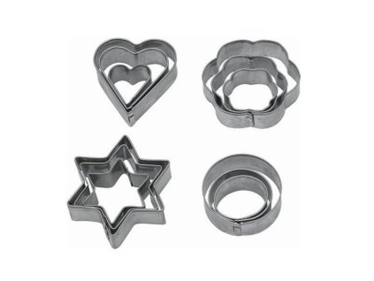 PGX 1694 012 Vykrajovací formy 12 ks 7,5 x 2,5 cm