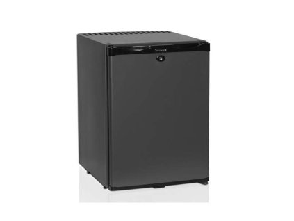 Tefcold TM 42 černá old Minibar s plnými dveřmi, černé opláštění.