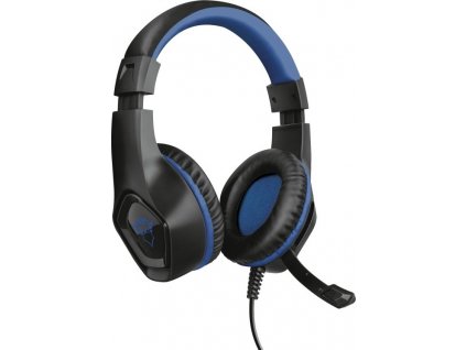 Headset Trust GXT 404B Rana pro PS4 - černý/modrý