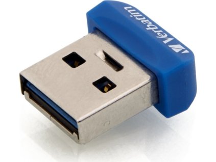 Flash USB Verbatim Store 'n' Stay Nano 16GB USB 3.0 - modrý