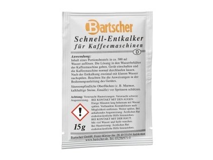 Bartscher 190.065 Prostředek k rychlému odvápnění kávovarů