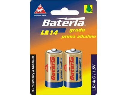 Baterie Grada Prima alkaline, C (bal. 2 ks)