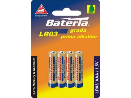 Baterie Grada Prima alkaline, AAA (bal. 4 ks)