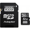 MicroSDHC 32GB CL10 UHS1 + adap. GOODRAM