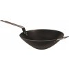 PÁNEV WOK - ČERNÁ OCEL, průměr 40 cm