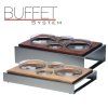 PGX 39947.D Buffet system - modul bufetový 4 tmavý buk