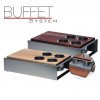 PGX 39955.D Buffet system - modul bufetový 5 tmavý buk