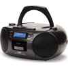 Radiomagnetofon DAB+/CD Aiwa BBTC-660DAB/BK, černý