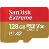 Paměťová karta SanDisk Micro SDXC Extreme AC 128GB UHS-I U3 (170R/80W) + adaptér