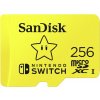 Paměťová karta Sandisk Micro SDXC 256GB UHS-I U3 (V30) pro Nintendo Switch (100R/90W)