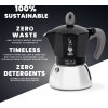 Bialetti New Moka Indukce černá (různé velikosti) (Objem v⁠ porcích 2 porce)