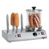 Bartscher A120.408 Elektrický přístroj na hotdogy s trny - 4 speciální trny na rohlíky