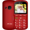 Mobilní telefon CPA Halo 11 Pro Senior s nabíjecím stojánkem - červený