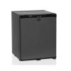 Tefcold TM 32 černá old Minibar s plnými dveřmi, černé opláštění.