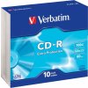 Disk Verbatim CD-R 700MB/80min Extra Protection, 52x, slim, 10ks