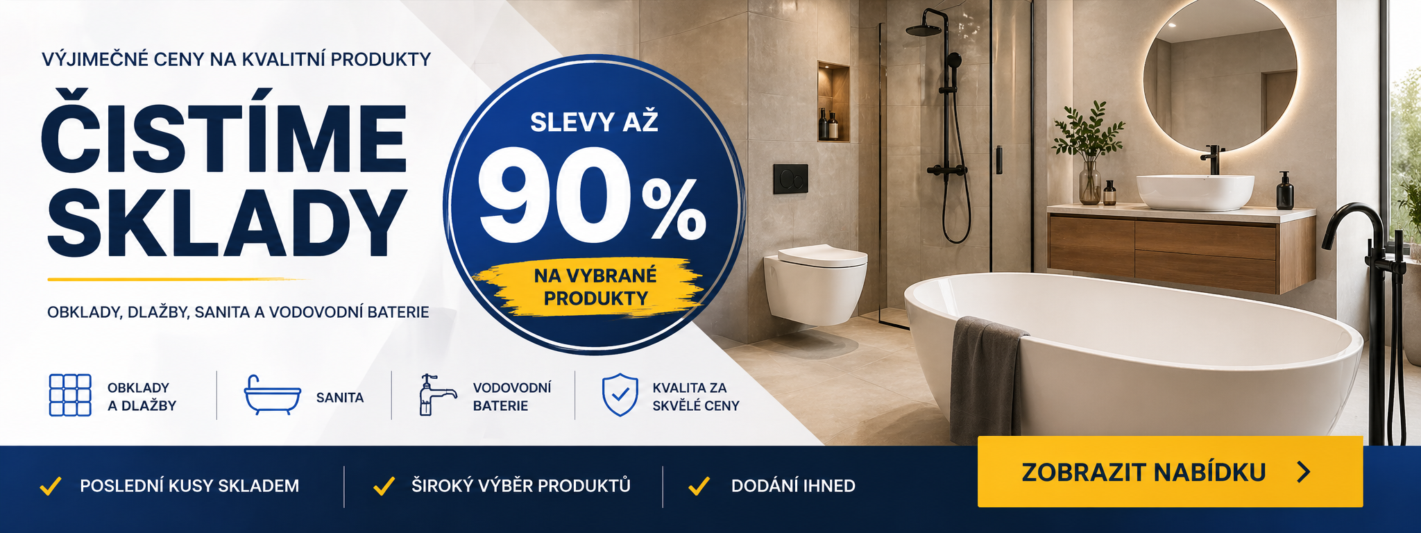Čištění skladu