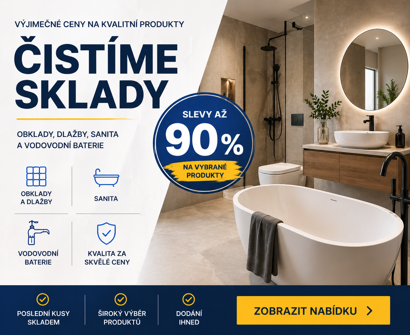 Čištění skladu