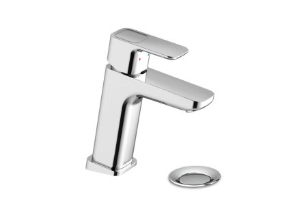 Ravak umyvadlová stojánková baterie 10° s výpustí, výška 170 mm - TD 013.00