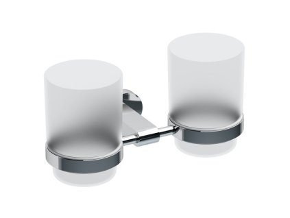 Ravak držák se dvěma pohárky Chrome - CR 220.00