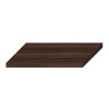 vyprodej jika cubito pure atypicka umyvadlova deska 82x42x3 6 cm bez otvoru bez podper tmava borovice h46j4200104611