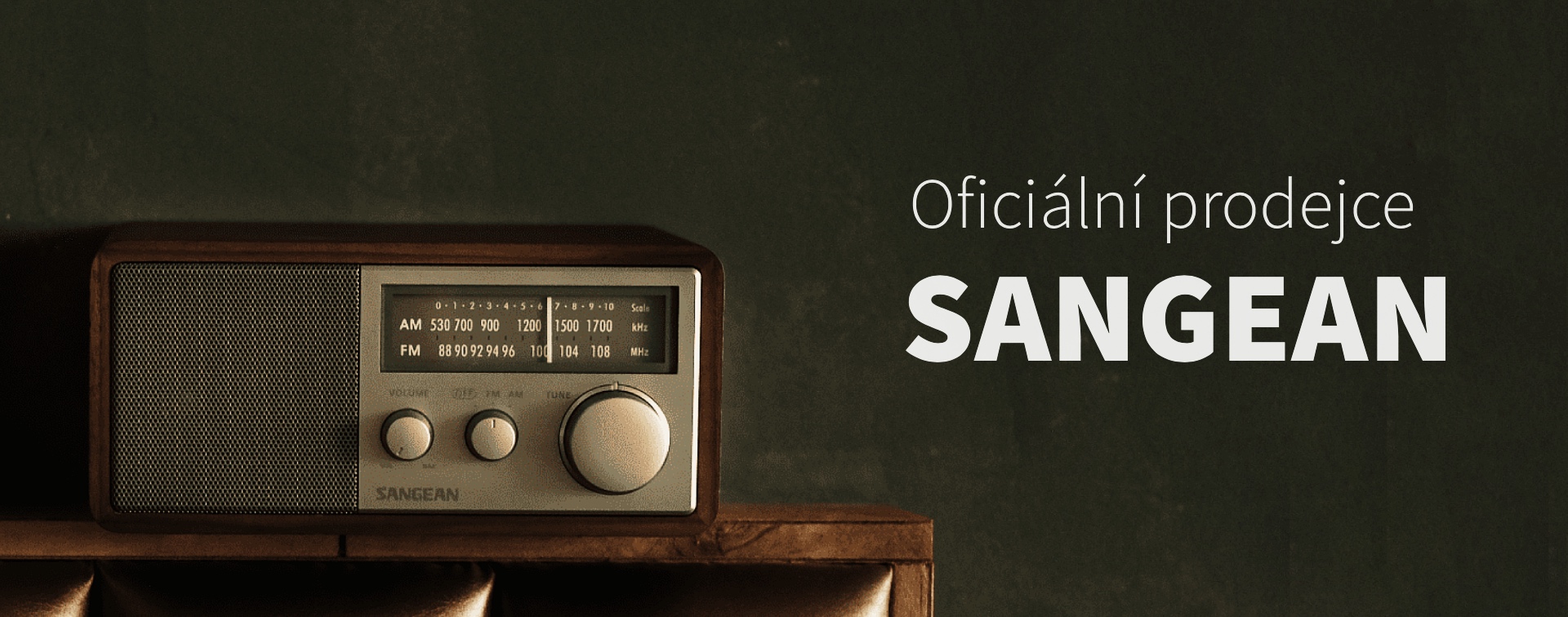 Oficiální prodejce SANGEAN