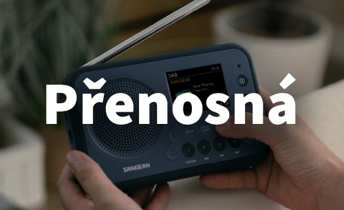 SANGEAN - přenosné