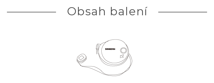 Obsah balení – ANT-60