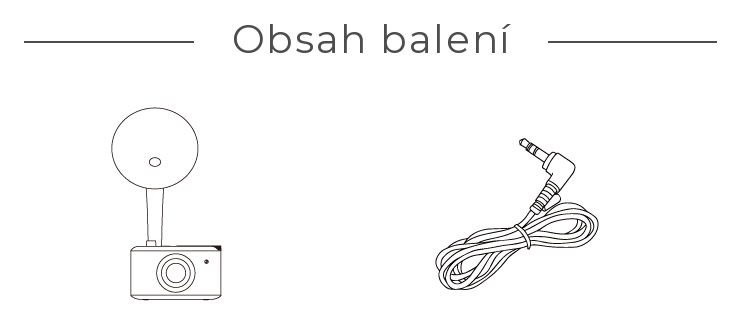Obsah balení – CP-100D