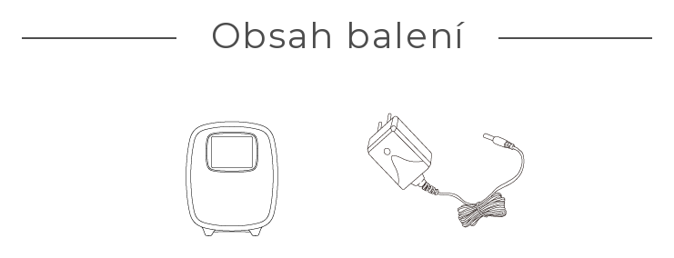 Obsah balení – DCR-83