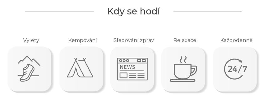 Kdy se hodí – DPR-76BT