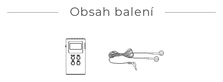 Obsah balení – DT-120