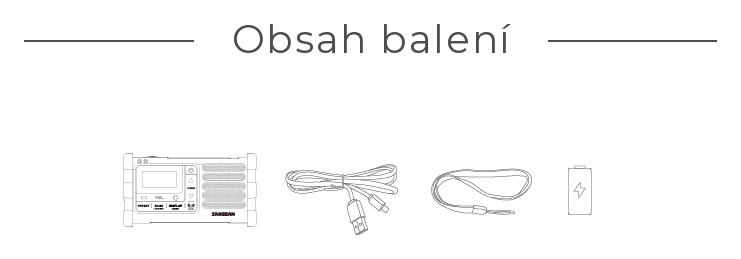 Obsah balení – MMR-88