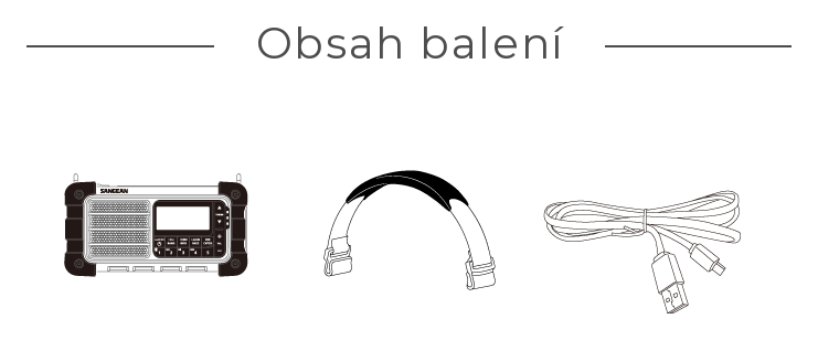Obsah balení – MMR-99