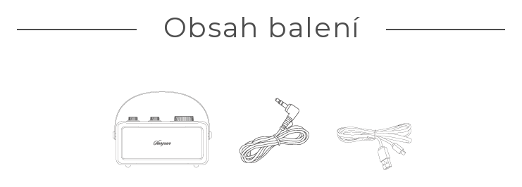 Obsah balení – RA-101