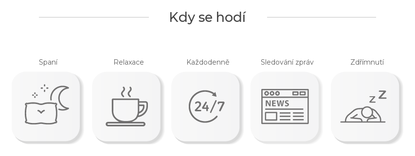 Kdy se hodí – RCR-5