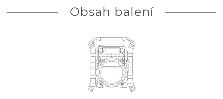 Obsah balení – U4 DBT+