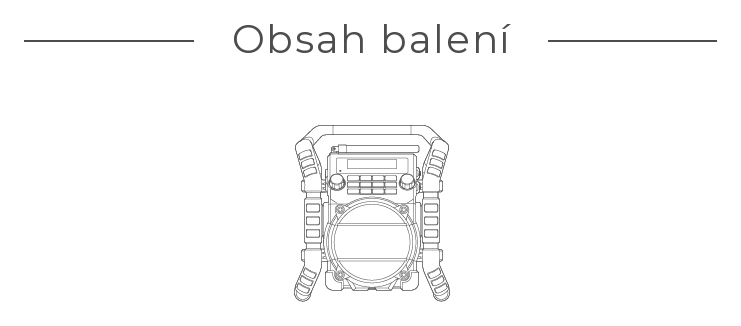 Obsah balení – U5 DBT