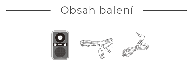 Obsah balení – WR-9