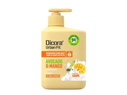 Mydlo na ruce Avokado a Mango DICORA 500ML Vitamin E Spanelske
