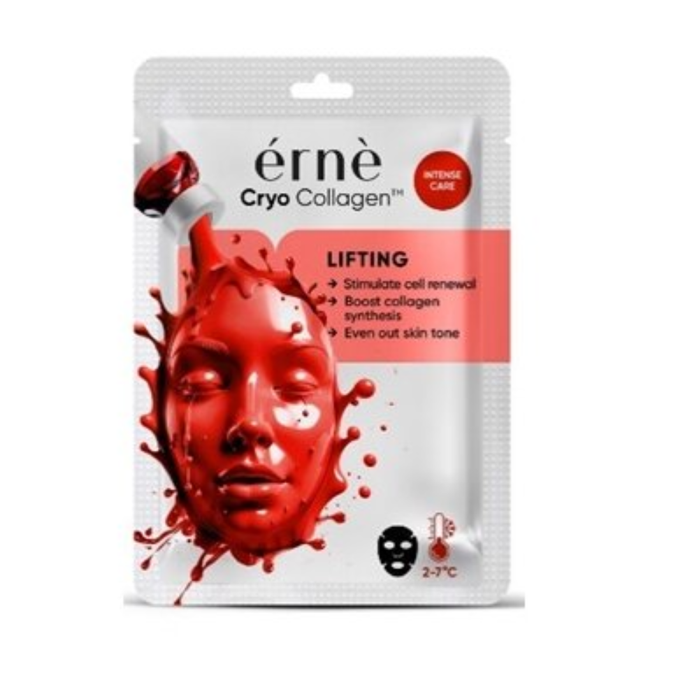 ERNE CRYO COLLAGEN Liftingová protivrásková pleťová maska 1ks/bal