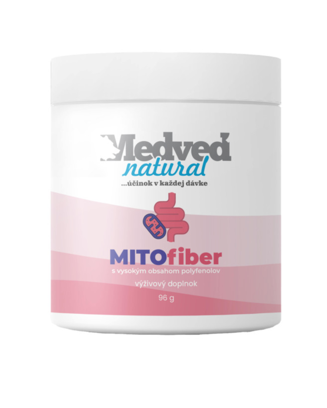 Medveď natural MITOfiber 96 g