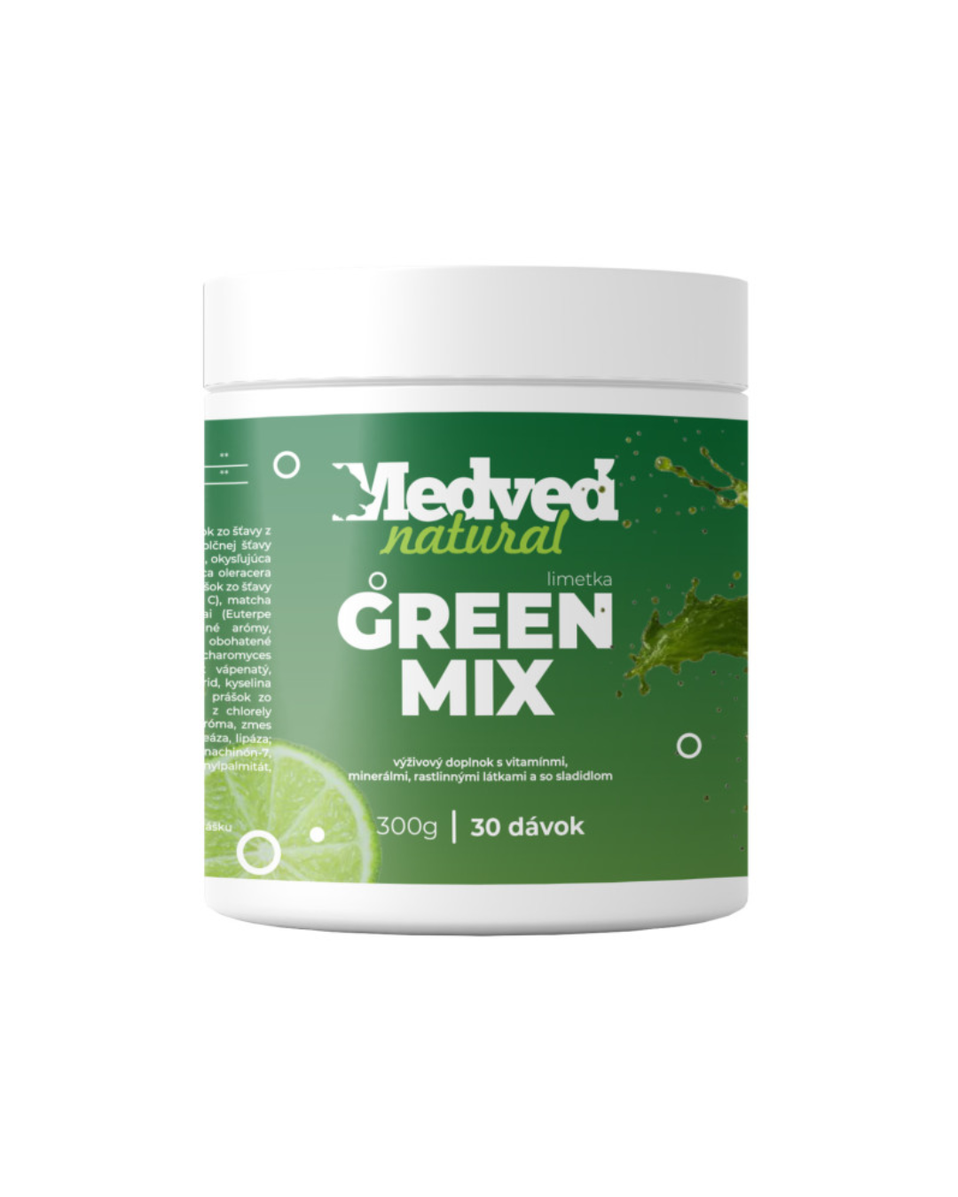 Medveď natural GREEN MIX 300g