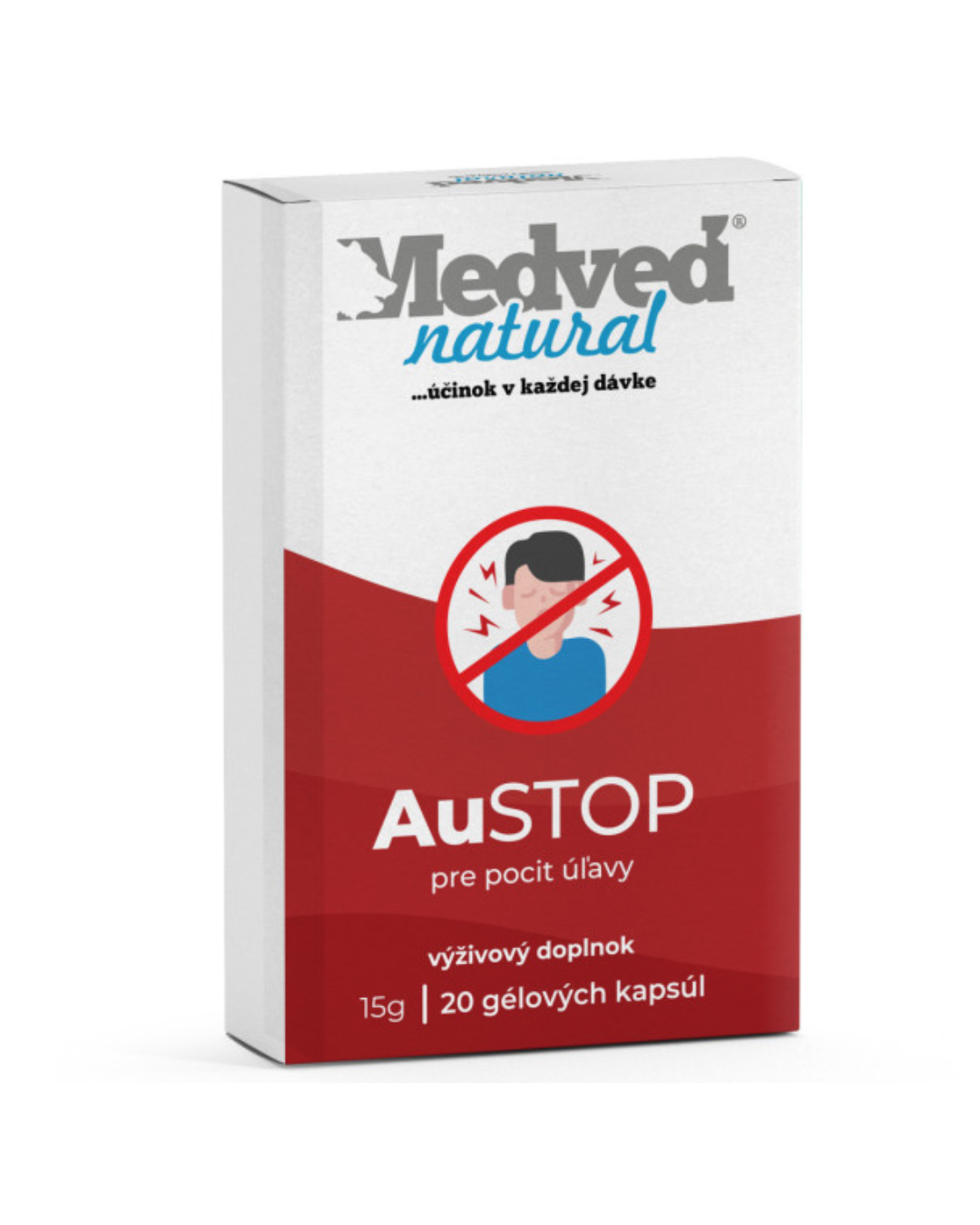 Medveď natural AuSTOP 20 kapsúl