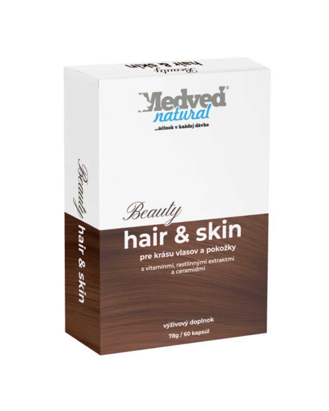 Medveď natural Beauty hair & skin 60 kapsúl