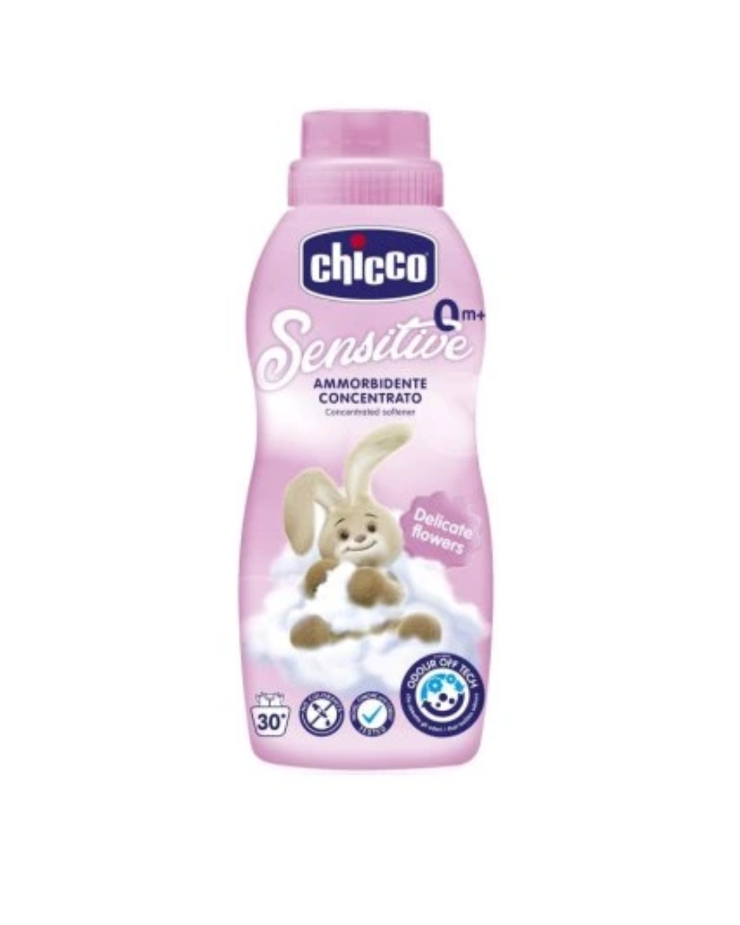 Aviváž pre deti Chicco Delicate Flowers - 750ml/30PD