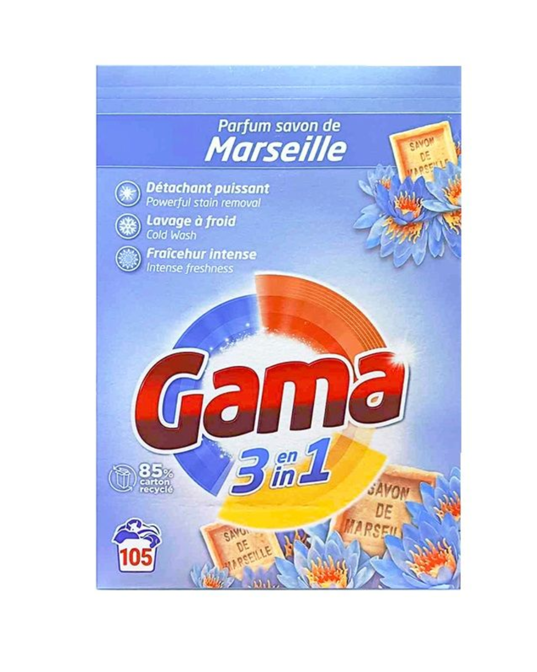 Gama prací prach 5,775kg-105W Savon De Marseille Universal